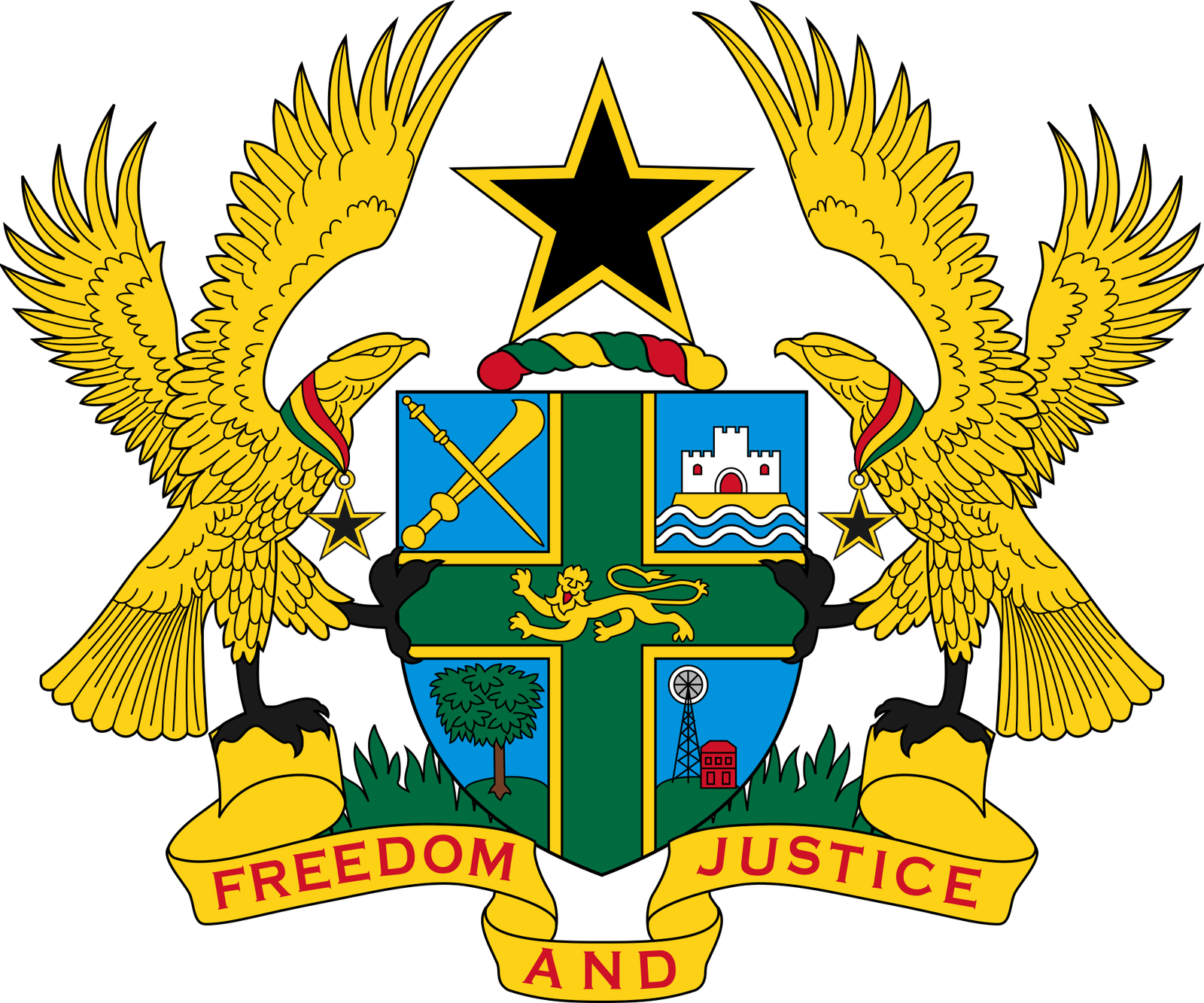 Logo de la République Ghanéen
